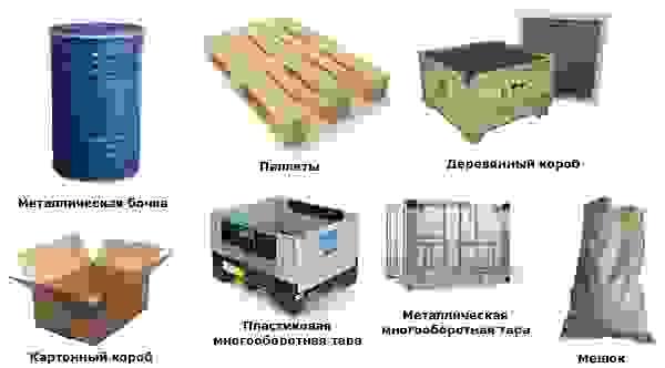 Тара для перевозки грузов в Мариинске